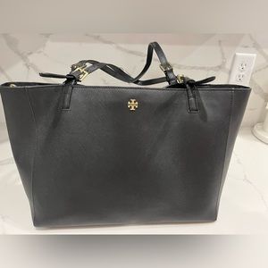 Tory Burch Black Purse/Laptop Bag